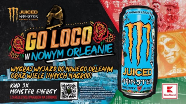 Loteria "Nowy Orlean z Monster" Kaufland, 18+