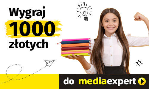 Wygraj 1000 zł do Media Expert! do godz. 14:00