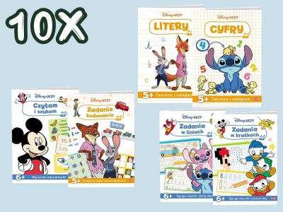 Konkurs "Nauka z ulubionymi bohaterami. Przetestuj książki z serii Disney Uczy"