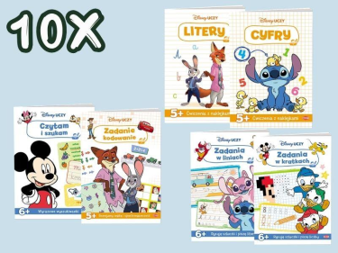 Konkurs "Nauka z ulubionymi bohaterami. Przetestuj książki z serii Disney Uczy"
