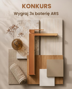 Wygraj baterię umywalkową ARS w kolorze miedzianym