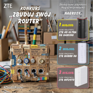 Konkurs "Zbuduj router przyszłości. Wygraj ten prawdziwy"