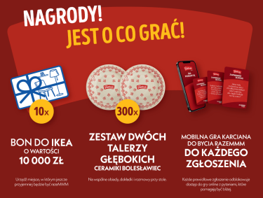 Konkurs "Złap obiad i wygraj chwile razemmm"