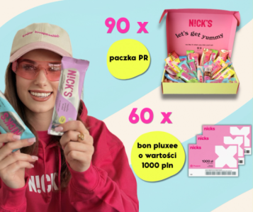 Konkurs "Rozkosz bez wyrzeczeń z NICK’S"
