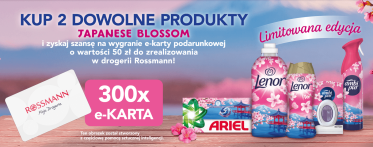 Konkurs "Japanese Blossom Ambi Pur, Ariel, Lenor" Rossmann