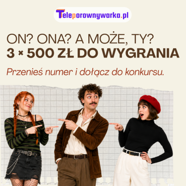 Konkurs "Przenieś dwa numery"