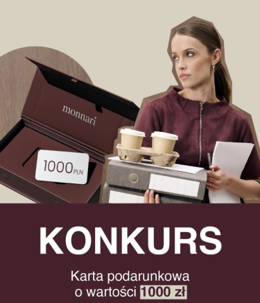 Wygraj kartkę podarunkową MONNARI na 1000 ZŁ