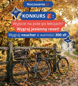 Wygraj voucher o wartości 300 zł na Nocowanie.pl