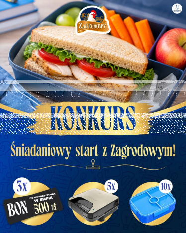 Konkurs "Śniadaniowy start z Zagrodowym"