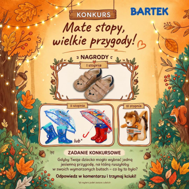 Konkurs "Małe stopy, wielkie przygody"