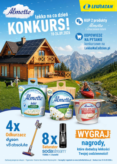Konkurs "Almette Lekko na co dzień" Lewiatan