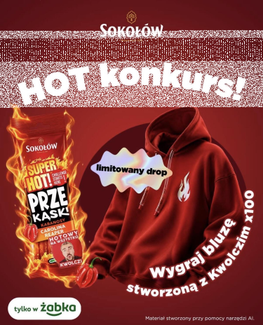 Konkurs "Polowanie na super Hot kabanosy" Żabka