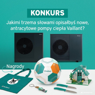 Konkurs "Trzy słowa o pompach ciepła Vaillant"