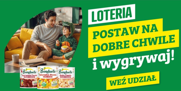 Loteria "Postaw na dobre chwile - Bonduelle"