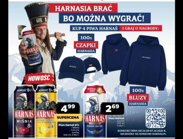 Konkurs "Harnasia brać" Netto, 18+