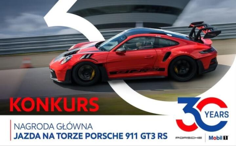 Konkurs "Świętujemy 30 lat współpracy Mobil 1 i Porsche"