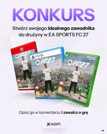 Konkurs "Stwórz swojego idealnego zawodnika do drużyny w EA SPORTS FC 27"