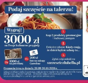 Konkurs "Szczęście z Lubella" Carrefour