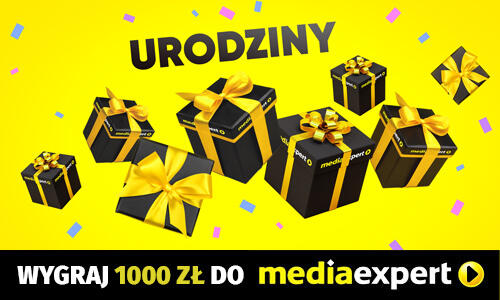 Konkurs "Świętuj z nami urodziny Media Expert" do godz. 6:00