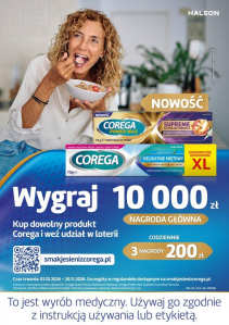 Loteria "Smak jesieni z Corega"