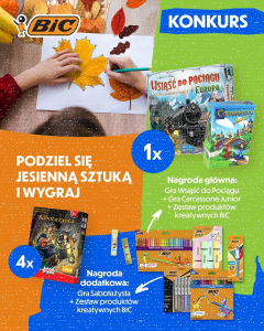 Konkurs "Jesienne dzieło z BIC"