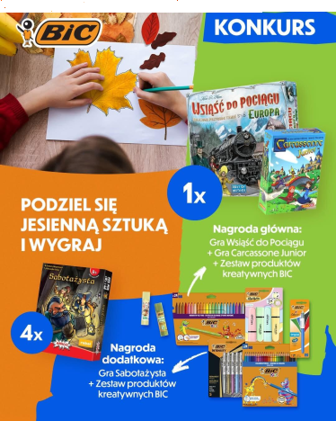 Konkurs "Jesienne dzieło z BIC"