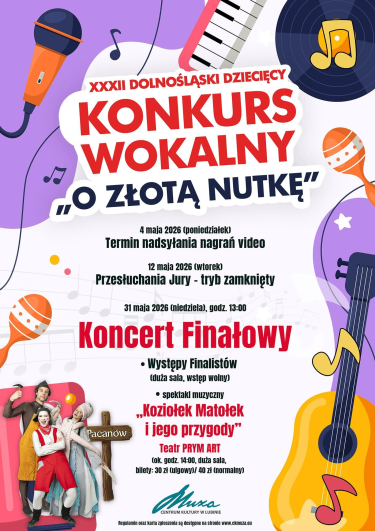 XXXIV Ogólnopolski Konkurs Wokalny "Scena Prezentacji Młodych"