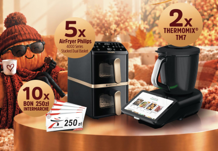 Wygraj Thermomix w konkursie "Słodkości na jesienne niepogody" Intermarché