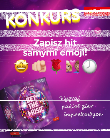 Wygraj zestaw gier imprezowych w konkursie z emoji od Trefl!