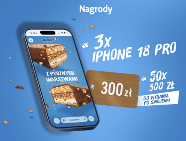 Konkurs "Chrup i zgarniaj nagrody z Knoppers w Biedronce"