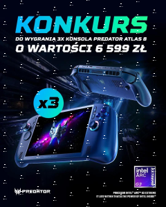 Wygraj konsolę Predator Atlas 8!