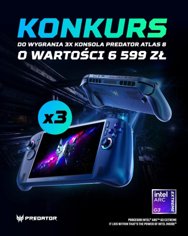Wygraj konsolę Predator Atlas 8!