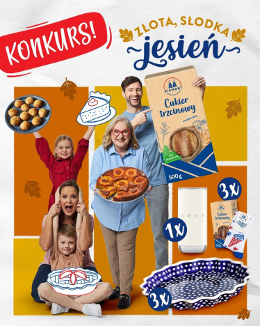 Konkurs "Moja złota, słodka jesień z marką Diamant"