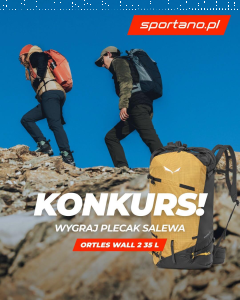 Wygraj techniczny plecak Salewa Ortles Wall 2 35L od Sportano!