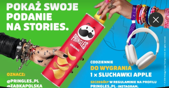Konkurs "Podaj Pringles. Podaj Notatki – wygraj Apple AirPods Max 2" etapy