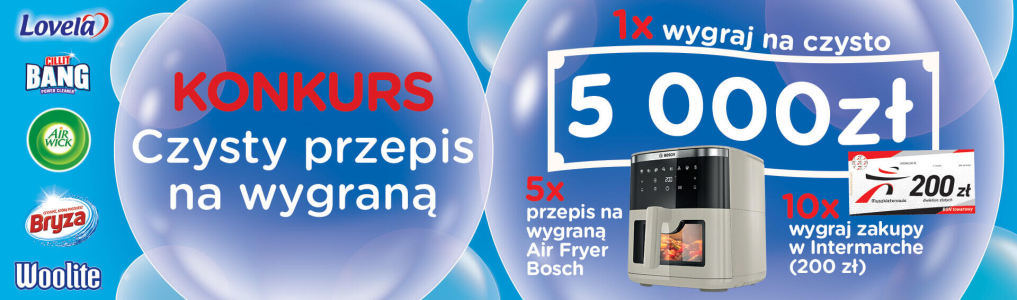 Konkurs "Czysty przepis na wygraną" Intermarche