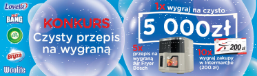 Konkurs "Czysty przepis na wygraną" Intermarche