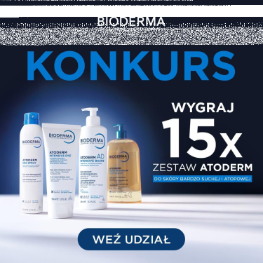 Konkurs "Twój przełom w pielęgnacji suchej skóry, skłonnej do atopii"