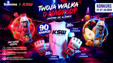 Konkurs "KSW × Bakoma w Żabce"