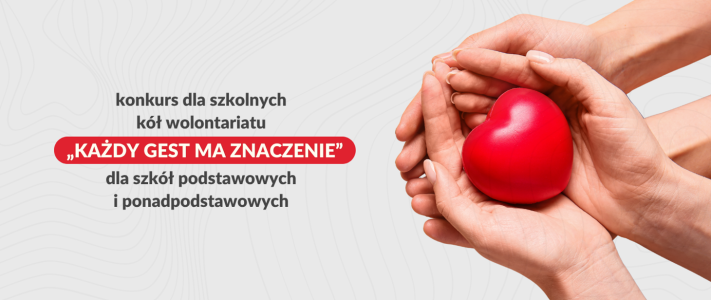 Konkurs "Każdy gest ma znaczenie"