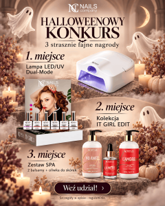 Halloweenowy Konkurs – wygraj lampę UV/LED i zestawy kosmetyków!