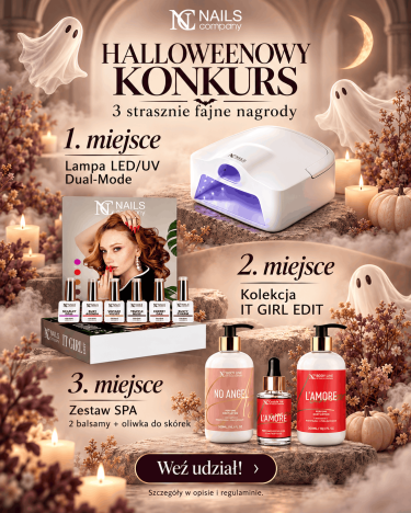 Halloweenowy Konkurs – wygraj lampę UV/LED i zestawy kosmetyków!