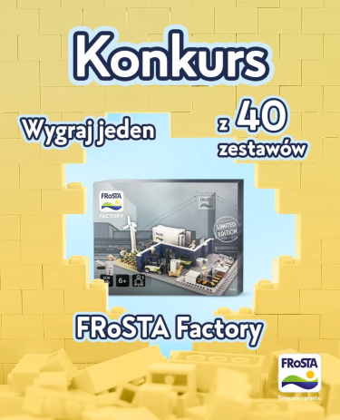 Konkurs "FRoSTA Factory – wygraj klocki i produkty FRoSTA"