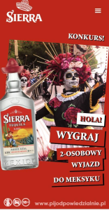 Konkurs "Sierra" 18+
