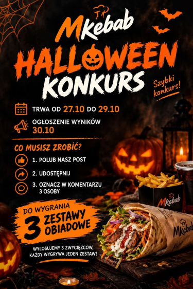 Czermin: Halloweenowy konkurs MKebab
