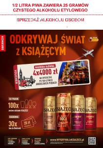 Konkurs "Odkrywaj świat z Książęcym", 18+