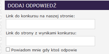 Nastąpiły zmiany w publikacji wyników konkursów
